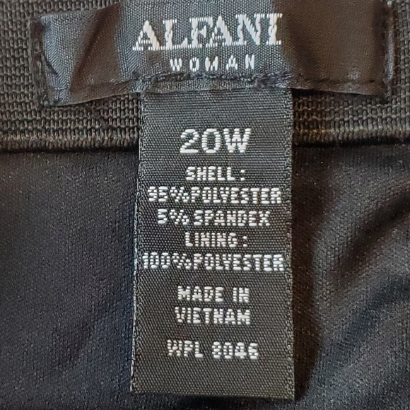 Alfani Black Asymmetrical Skirt - Picture 6 of 7